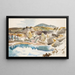 La piscina bleue - Paul Nash — quadro incorniciato alla parete