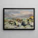 Paesaggio boscoso - Paul Nash — quadro incorniciato alla parete