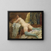 Atto femminile con calze - Paul Paede — quadro incorniciato alla parete