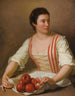 Una donna con un cesto di frutta - Paul Ponce Antoine Robert — vista dell’opera