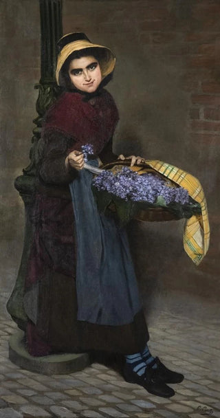 Paul Prouho - The girl selling violets.webp