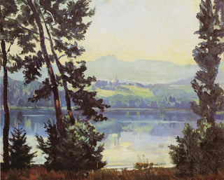 Vista sul Simssee - Paul Roloff — vista dell’opera