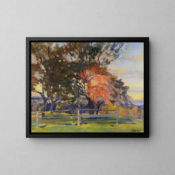 di Faggio di fuoco - Paul Roloff — quadro incorniciato alla parete
