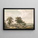 Approchant Rochester e la Medway - Paul Sandby — quadro incorniciato alla parete