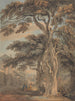 Coppia in un cortile di fattoria - Paul Sandby — vista dell’opera