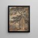 Coppia in un cortile di fattoria - Paul Sandby — quadro incorniciato alla parete