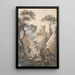 Paesaggio italianizzante con castello, cascata e pescatori - Paul Sandby — quadro incorniciato alla parete