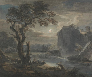 Musica al chiaro di luna - Paul Sandby — vista dell’opera