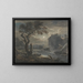 Musica al chiaro di luna - Paul Sandby — quadro incorniciato alla parete