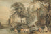 Paesaggio romantico con figure e bestiame - Paul Sandby — vista dell’opera
