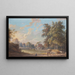 Scène nel Worcestershire - Paul Sandby — quadro incorniciato alla parete