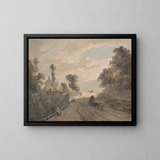 Paul Sandby - The Bayswater Turnpike.webp