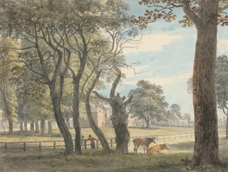 Il negozio di polvere di Hyde Park - Paul Sandby — vista dell’opera