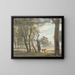Il negozio di polvere di Hyde Park - Paul Sandby — quadro incorniciato alla parete