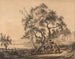 La diseuse de bonne aventure gitane - Paul Sandby — vista dell’opera