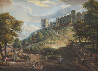 Le Cent Scale del Castello di Windsor - Paul Sandby — vista dell’opera