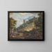 Le Cent Scale del Castello di Windsor - Paul Sandby — quadro incorniciato alla parete