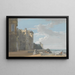 La terrasse nord du château de Windsor, vue vers l'ouest - Paul Sandby — quadro incorniciato alla parete