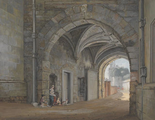 La porta della regina Elisabetta - Paul Sandby — vista dell’opera