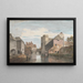 La Westgate, Canterbury - Paul Sandby — quadro incorniciato alla parete