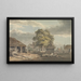 La cour à bois du Grand Parc de Windsor - Paul Sandby — quadro incorniciato alla parete