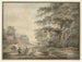 Viaggiatori fermati in un paesaggio boscoso - Paul Sandby — vista dell’opera