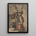 Due donne con un cesto - Paul Sandby — quadro incorniciato alla parete