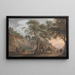 Vista a Charlton Kent - Paul Sandby — quadro incorniciato alla parete