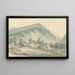 Paesaggio a Beddgelert, nord del Galles - Paul Sandby Munn — quadro incorniciato alla parete