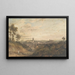 Chiesa di Ludlow - Paul Sandby Munn — quadro incorniciato alla parete