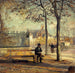 Le Quai de l'Hôtel de Ville vu de l'île de la Cité - Paul Schaan — vista dell’opera