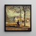 Le Quai de l'Hôtel de Ville vu de l'île de la Cité - Paul Schaan — quadro incorniciato alla parete
