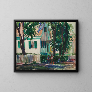 Il tempo delle tempeste - Paul Shively — quadro incorniciato alla parete