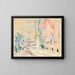 Albi - Paul Signac — quadro incorniciato alla parete