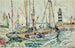 Bateaux nel porto dell'isola di Groix - Paul Signac — vista dell’opera