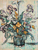 Bouquet iris arum tulipes in un vaso di André Metthey - Paul Signac — vista dell’opera