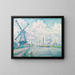Canal d'Overschie - Paul Signac — quadro incorniciato alla parete