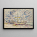 Cancale - Paul Signac — quadro incorniciato alla parete