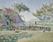 Il castello nella prateria - Paul Signac — vista dell’opera