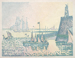 Serata sul molo di Vlissingen - Paul Signac — vista dell’opera
