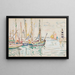 Groix - Paul Signac — quadro incorniciato alla parete