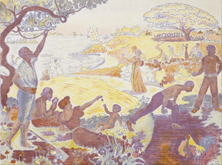 Alla epoca dell'armonia La gioia di vivere Domenica sulla riva del mare - Paul Signac — vista dell’opera