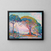La Baie de Saint-Tropez - Paul Signac — quadro incorniciato alla parete