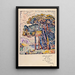 Paesaggio - Paul Signac — quadro incorniciato alla parete