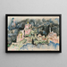 Le Puy-en-Velay, cielo temporalesco - Paul Signac — quadro incorniciato alla parete