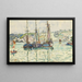 Le Trieux - Paul Signac — quadro incorniciato alla parete