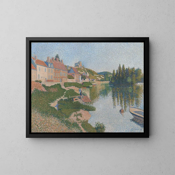 Les Andelys - Paul Signac — quadro incorniciato alla parete