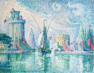 Le torri verdi di La Rochelle - Paul Signac — vista dell’opera