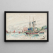 Loguivy - Paul Signac — quadro incorniciato alla parete