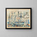 Marsiglia - Paul Signac — quadro incorniciato alla parete